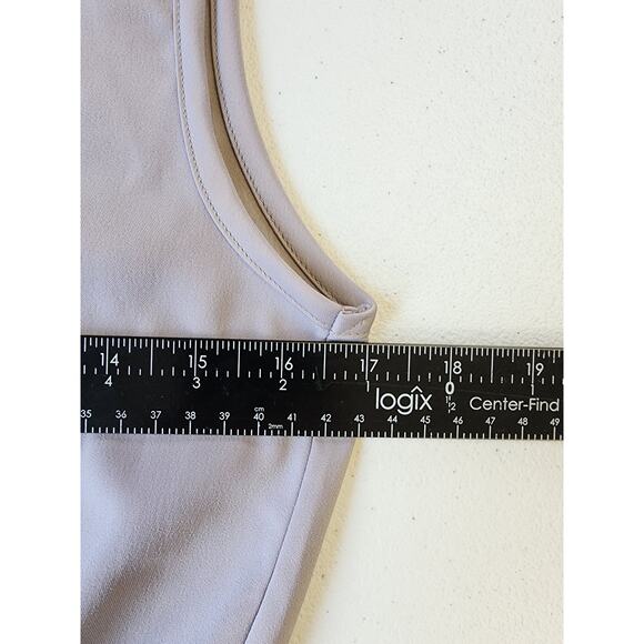 MM6 Maison Martin Margiela Gray Sleeveless Athleisure Dress with Pockets Small - Picture 6 of 7